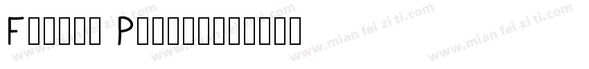 Futura Primer字体转换